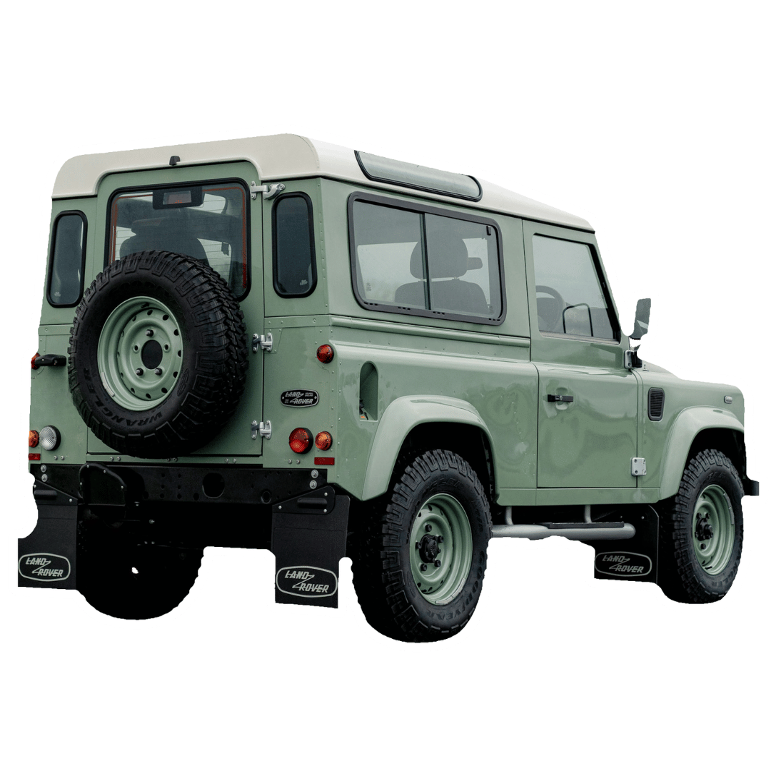 Land Rover Defender 90 dry ice blasting case study image